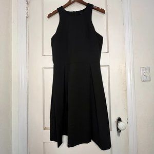 High Neck A-line Dress